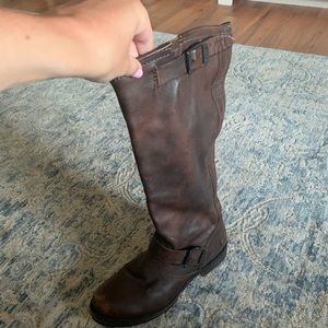Frye leather riding boots